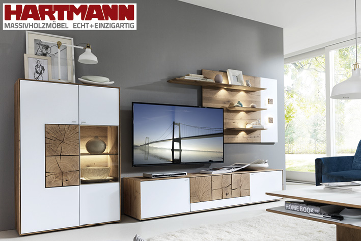 Hartmann Caya Kerneiche Umato Mattglas weiß