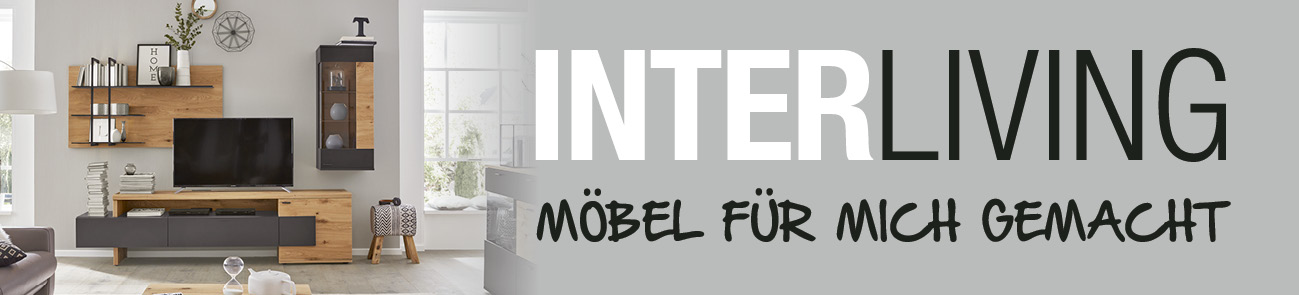 Interliving Wohnwand Anbauwand Wohnmöbel Wohnzimmer