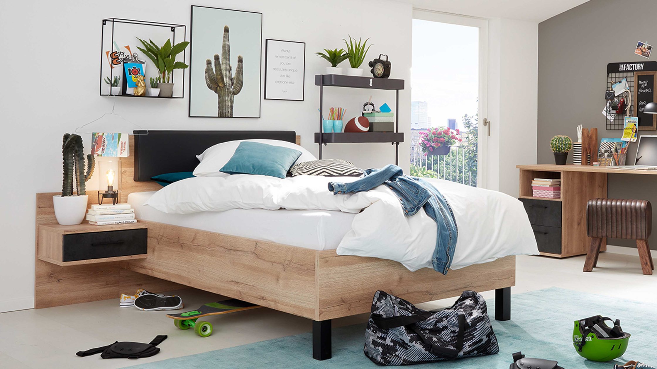 Interliving-Schlafen-Jugendzimmer-Jugendzimmer-Interliving-aus-Holz