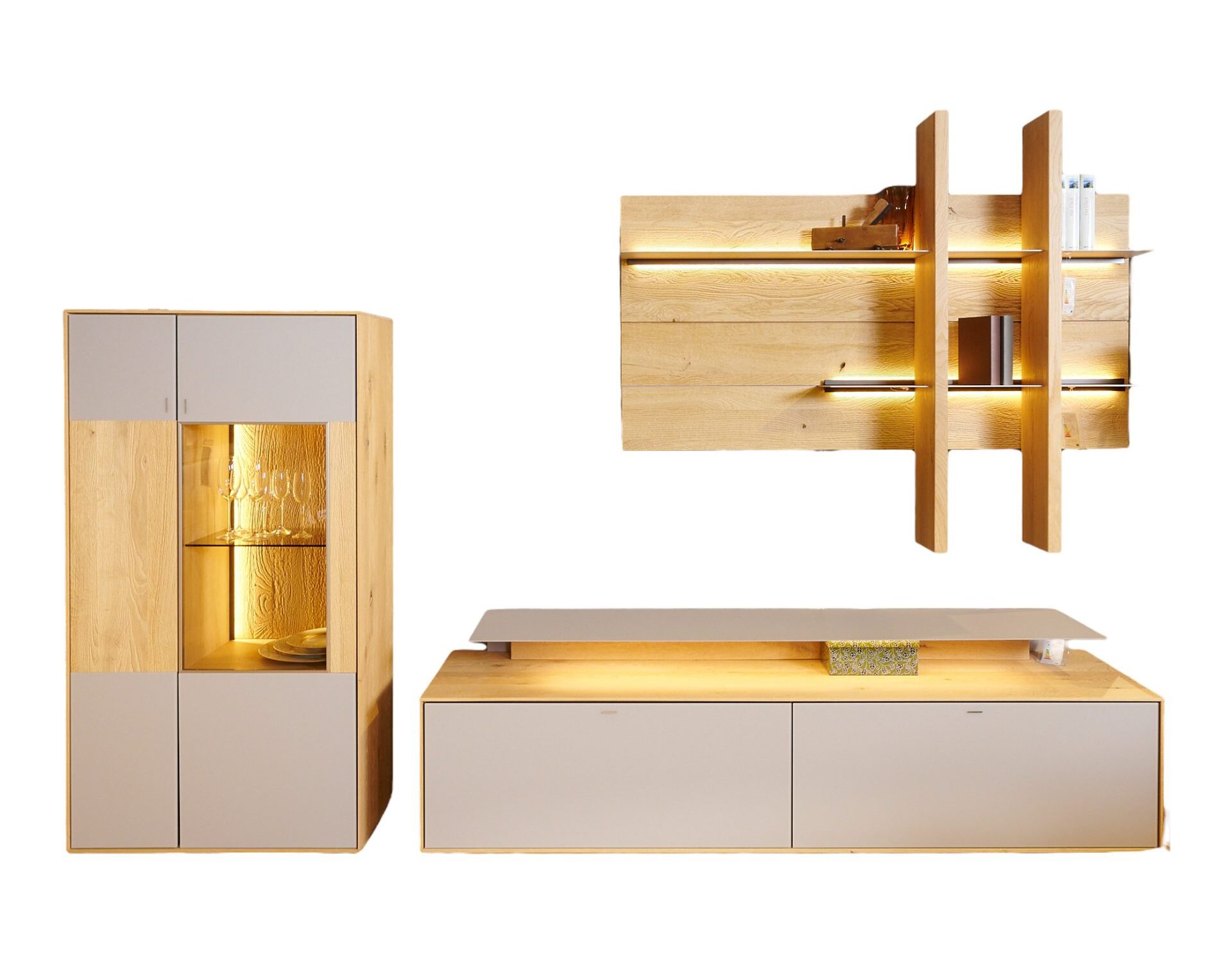 Interliving Wohnwand Serie 2001-Vorzugskombi 28