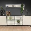 Interliving Wohnzimmer Serie 2107-Sideboard inklusive Wandboard