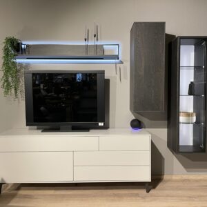 Interliving Wohnzimmer Serie 2107 Wohnwand 660001