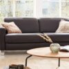 Interliving Zweisitzer aus Leder