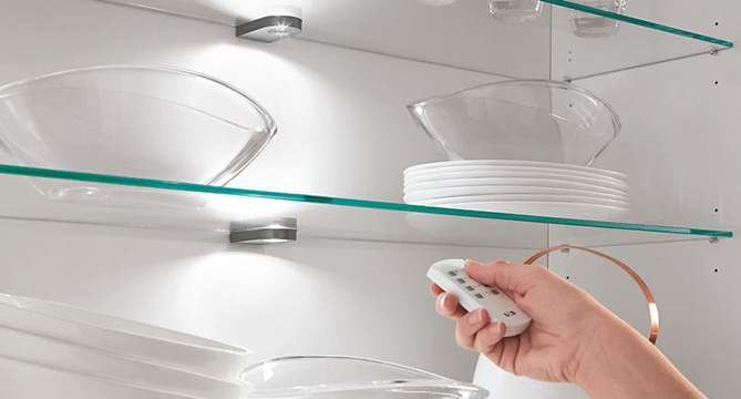 Nobilia Lichtsteuerung Beleuchtung in der Küche
