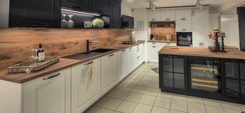 Nobilia weiße Landhausküche Sylt