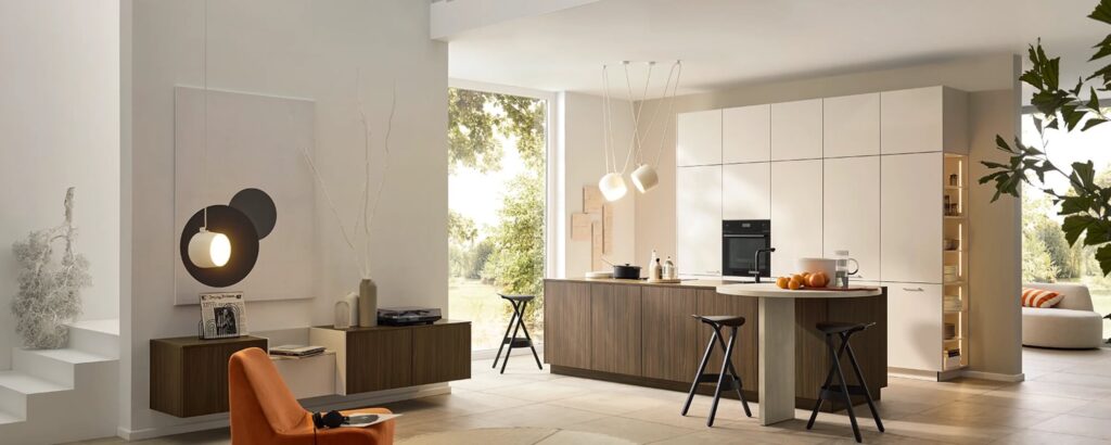 Nolte Design Inselküche Walnuss Havanna Neuheiten Nolte 2026