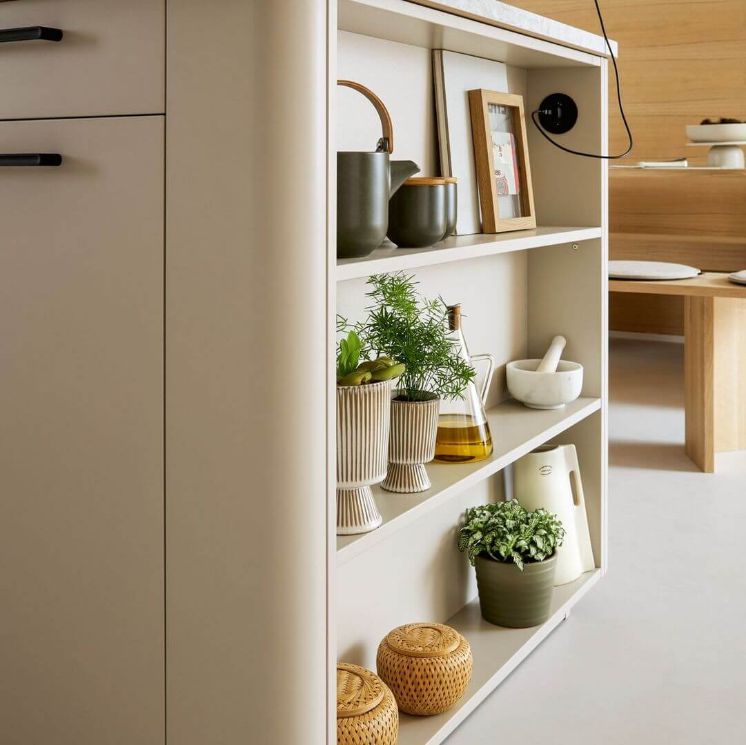 Schüller Insel-Abschlussregal