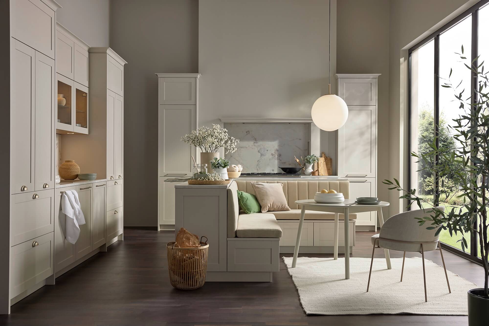 Nolte Chester Landhauskueche mit Sitzbank