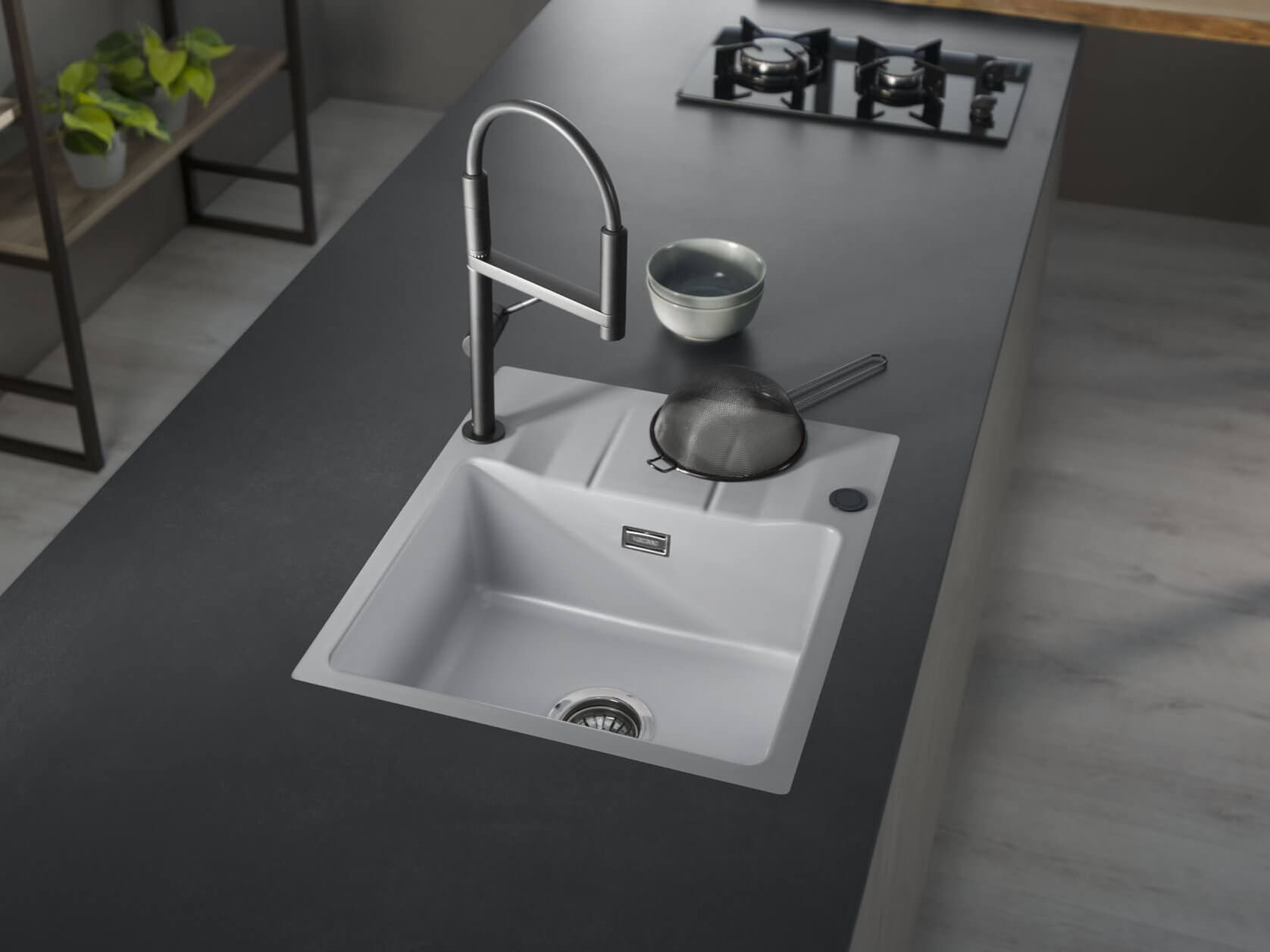 Systemceram Spüle von oben