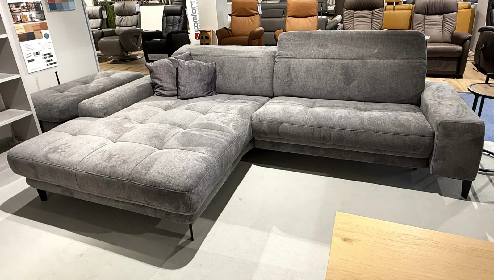 Couchgarnitur Ronda mit Hocker