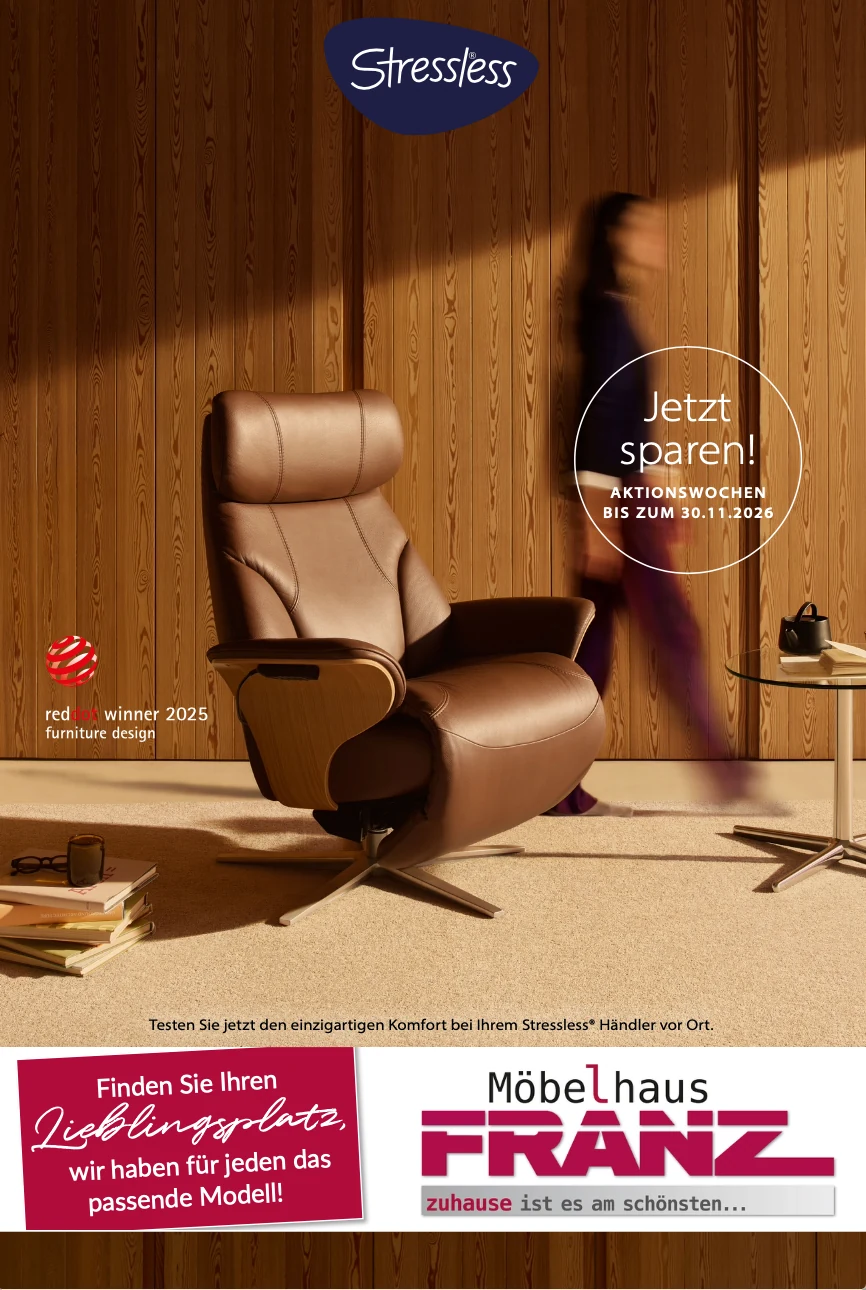 Stressless Aktionswochen Herbst 2026