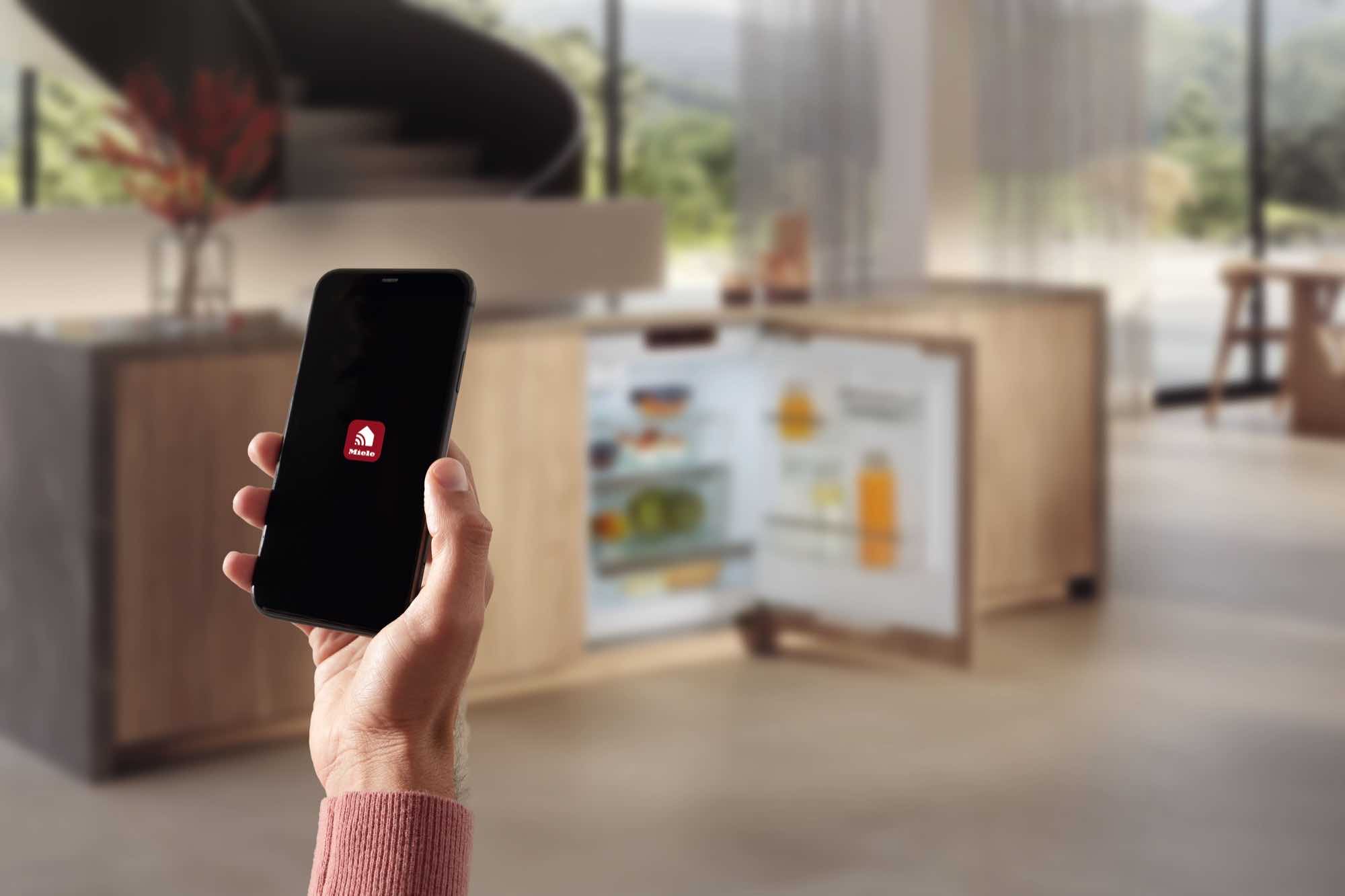 miele-app-smarte-küche-kühlschrank