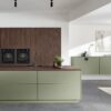 Küchen Hessisch Oldendorf Nobilia Design Inselküche Nussbaum Grün