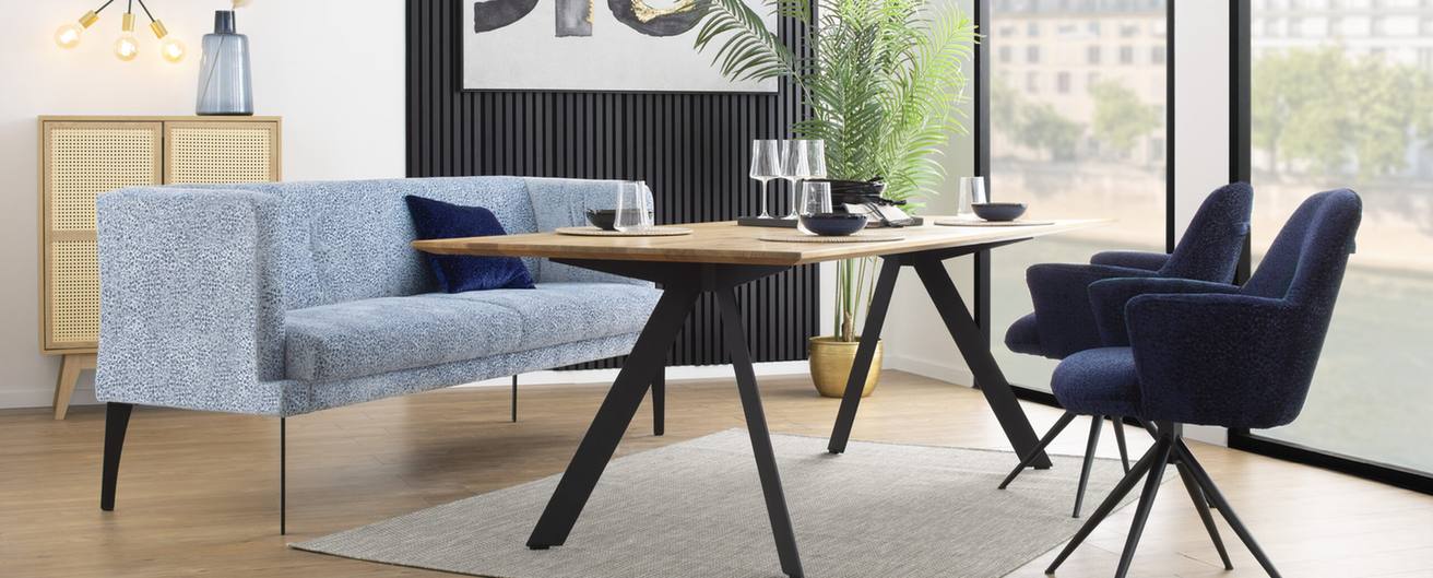 Ponsel Diningsofa mit Esstisch